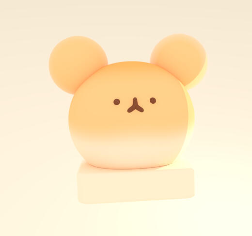 An illustration of chibi wispy lounging in hot cocoa with a towel on their head.